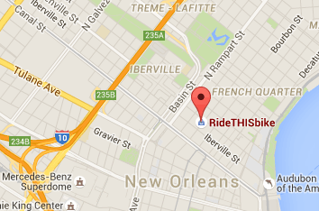 RideTHISbike: Easy to reach in the French Quarter