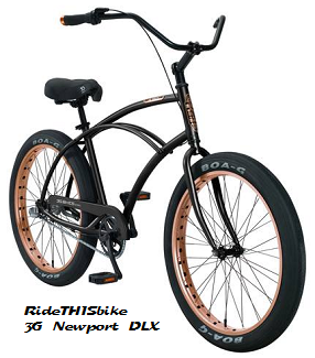 3G Newport DLX cruiser bicycle