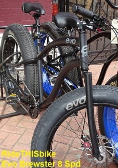 EVO Brewster fat bike with 4 inch tires