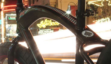 EVO Rocker Ace fat bike with 3 inch slick tires