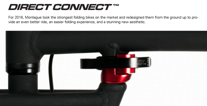 Montague Direct Connect frame quick release