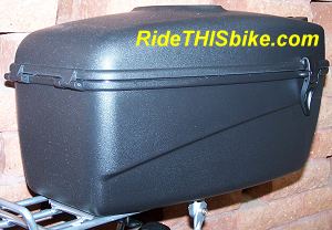 Bicycle trunk - fits on rear carry rack