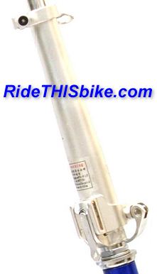 heavy duty folding handlebar stem with safety catch