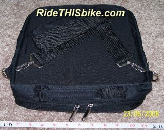 Folding bike carry bag - Folded