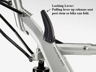 Mercedes Benz folding bike