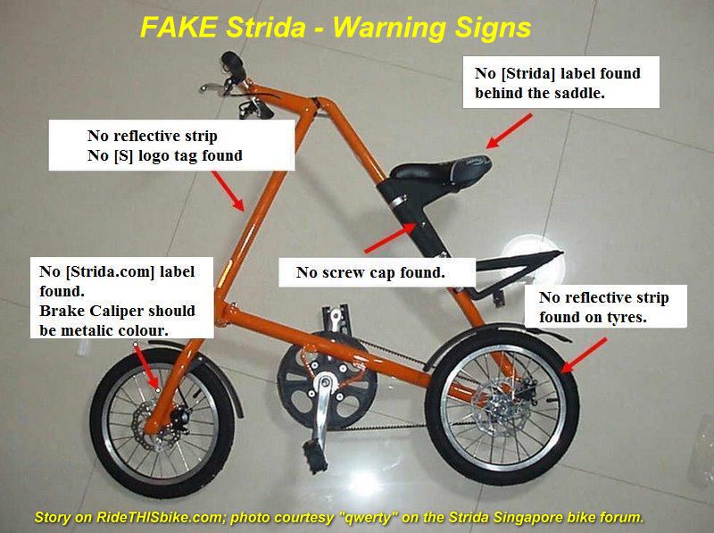 strida lt folding bike