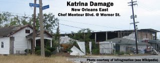 Hurricane Katrina Damage - New Orleans East