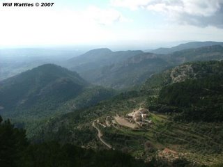 Cycling up the Molar - Mallorca