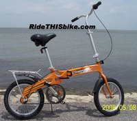 Superlite folding bike