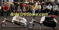 Trade show photo - 2 Carryable Folding Bikes