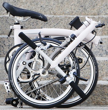 brompton bike folded size