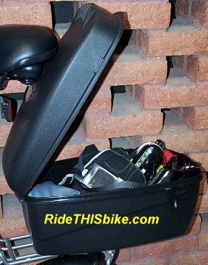 Bicycle trunk - fits on rear carry rack