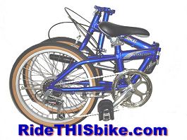 Starlight folding bike